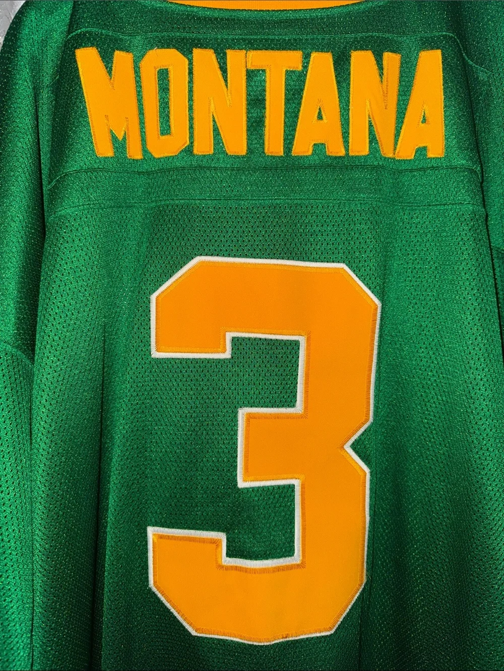Adidas Joe Montana #3 Notre Dame Fighting Irish Throwback Jersey Size 3XL 🔥 G2